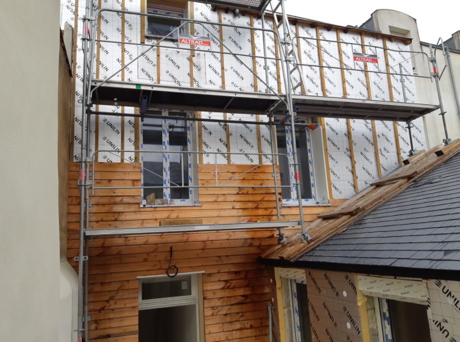 mur en cours